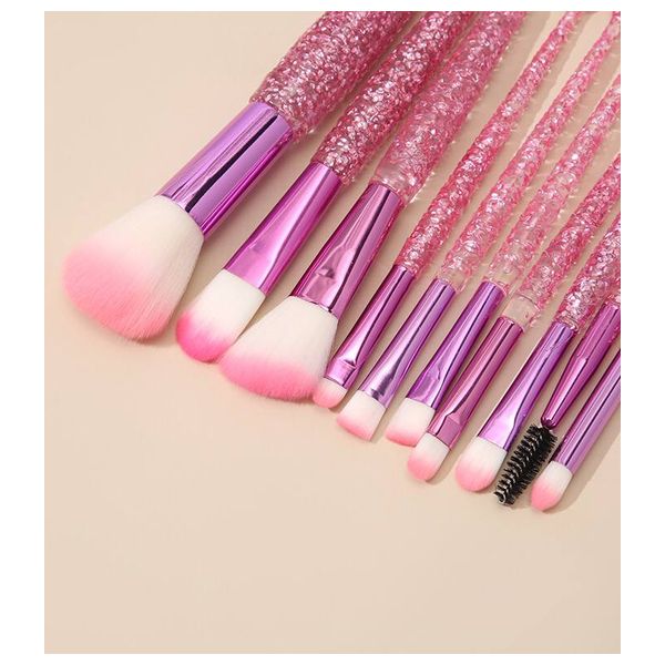  مجموعة فرش مكياج - 10 قطع 