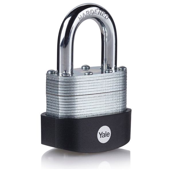  Yale Y125B - Hardened Steel Padlock - Silver 