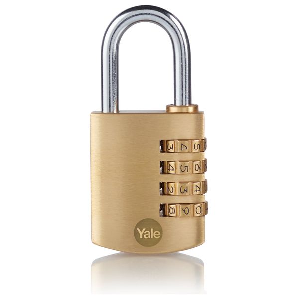  Yale Y150B/30/125/1 - Combination Padlock - Gold 