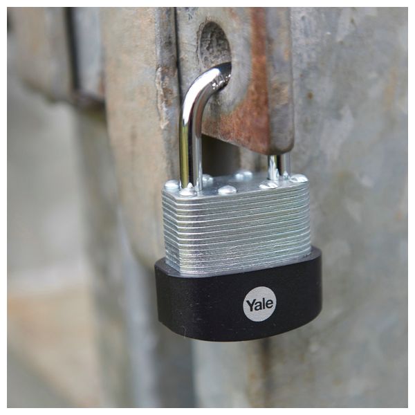  Yale Y125B - Hardened Steel Padlock - Silver 