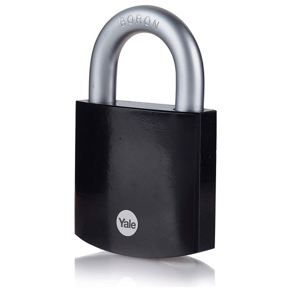  Yale Y300B/63/127/1 - Hardened Steel Padlock - Silver 