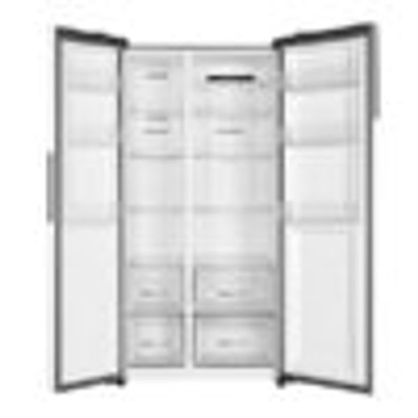  Haier HRF-650WW - 22ft - Side By Side Refrigerator - White 
