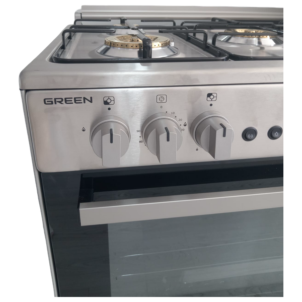  طباخ غازي كرين - 5 مشاعل - GFC-9060X2 - ستيل 