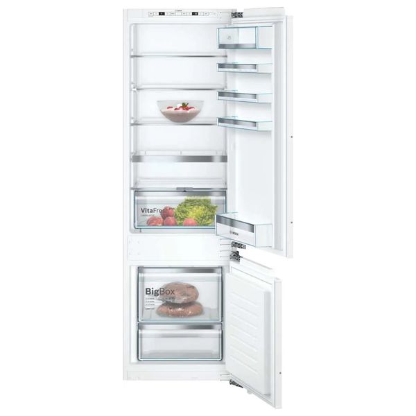 ثلاجة بوش بابين - 10 قدم - KIS87AF30U - ابيض
