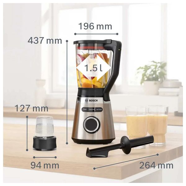  خلاط بوش - MMB6386M - ستانليس ستيل 