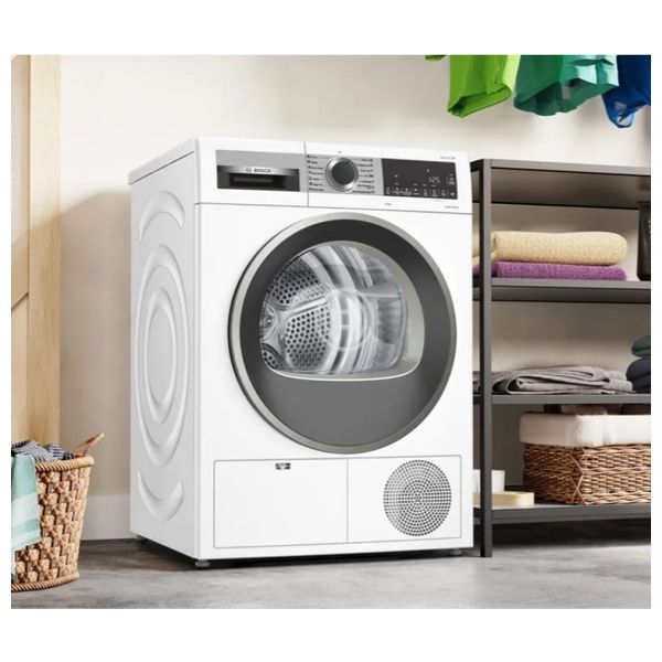  BOSCH WQG1420AME - 9Kg - Front Loading Dryer - White 