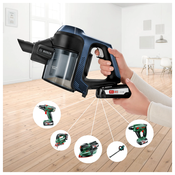  BOSCH BCS611P4A - 18V - Handheld Vacuum Cleaner 