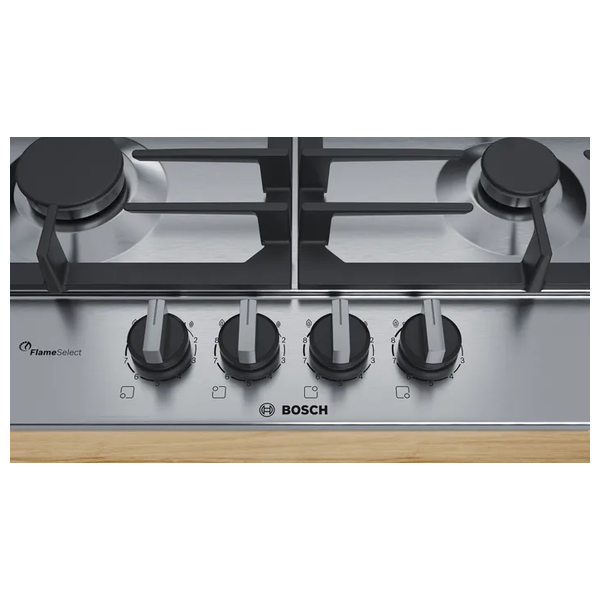  BOSCH PCP6A5B90M - 4 Burners - Built-In Cookers - Stainless steel 