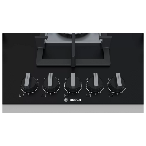  BOSCH PPQ9A6B90 - 5 Burners - Built-In Gas Cooker - Black 