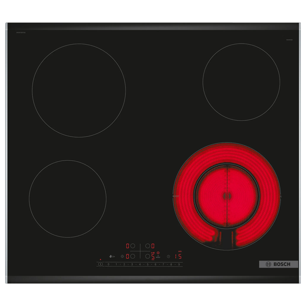  طباخ كهربائي بوش - 4 مشاعل - PKF675FP2E - اسود 