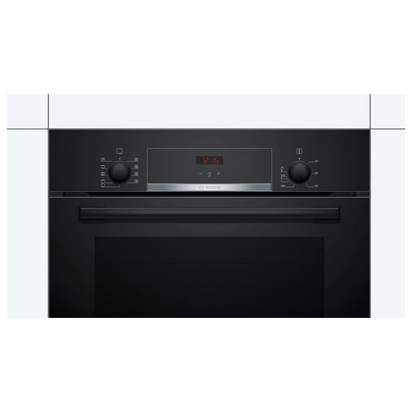  BOSCH HBF534EB0Q - Built-In Oven - 66L - Black 