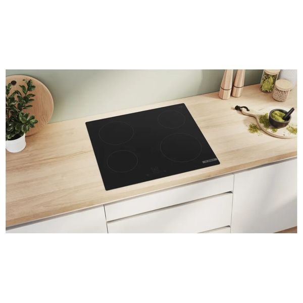  طباخ كهربائي بوش - 4 مشاعل - BOSCH - اسود 