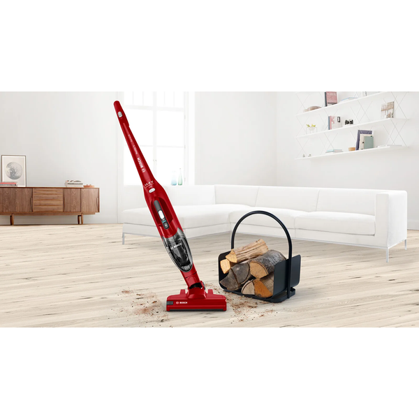  BOSCH BBHF214R - Bagless Vacuum Cleaner - Red 
