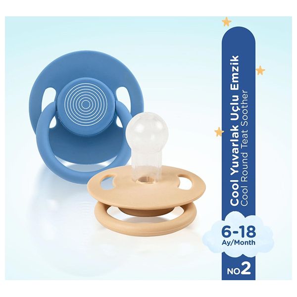 وي بيبي لهاية اطفال 12 الى 18 شهرا - عدد 2 - ازرق