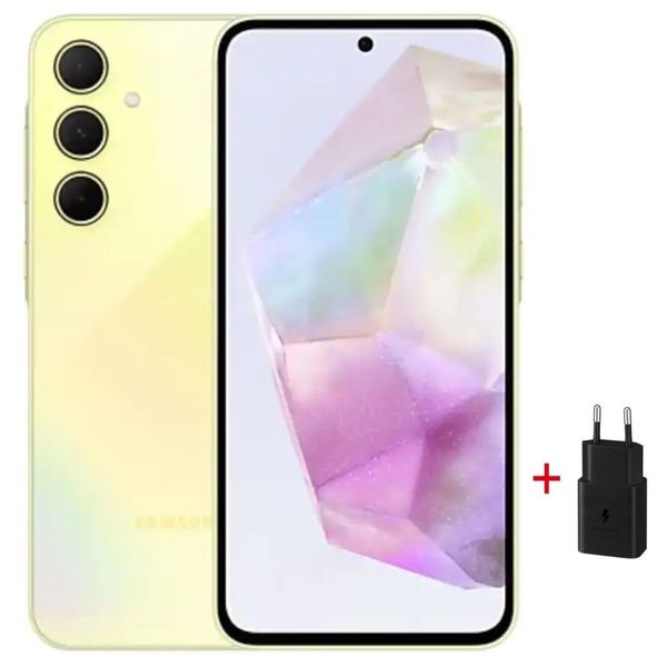 سامسونج كلاكسي A35 5G - دبل سيم - 256/8 كيكابايت + شاحن