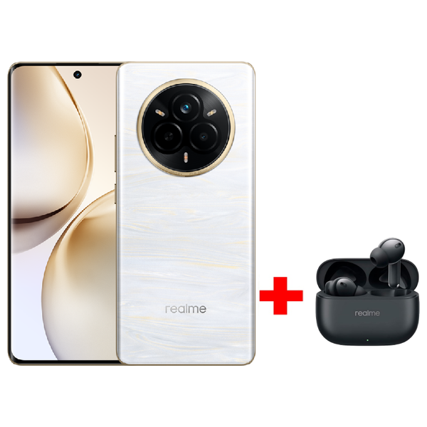 Realme 14 Pro - Dual SIM - 6.77 Inch - OLED - Dimensity 7300 - 5860 mAh + Realme T310 Wireless In-Ear Earbuds - Pre-Order