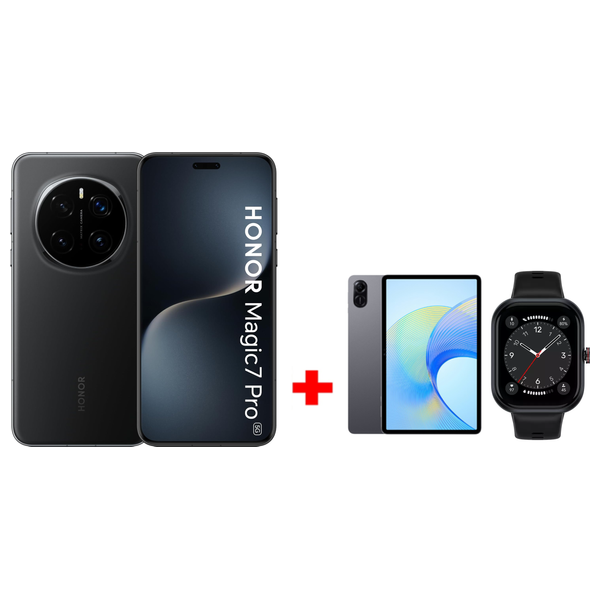 Honor Magic7 Pro 5G - Dual SIM - 512/12GB + Honor Pad X9 + Honor Watch CHOICE QCY