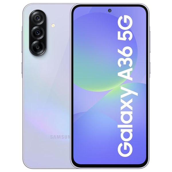 سامسونج كلاكسي A36 5G - دبل سيم - سوبر اموليد - سنابدراغون 6 Gen 3 - بطارية بحجم 5000 ميلي امبير 