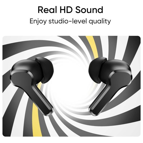  Realme RealmeBuds-T100 - Bluetooth Headphone In Ear - Black 