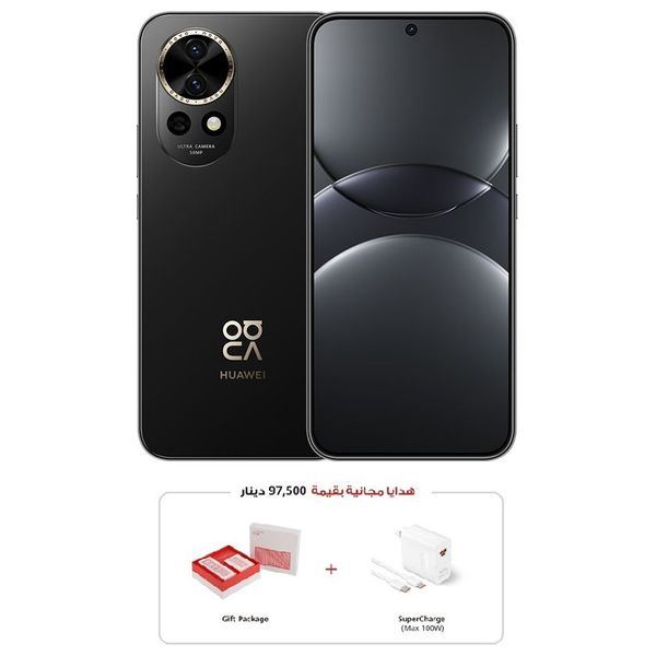 هواوي Nova 13 - دبل سيم - 256/12 كيكابايت + بوكس + شاحن - حجز مسبق