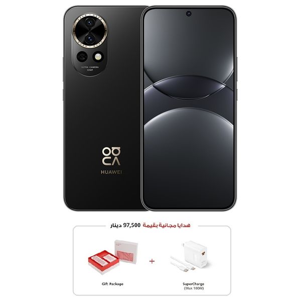 هواوي Nova 13 - دبل سيم - 256/12 كيكابايت + بوكس + شاحن - حجز مسبق