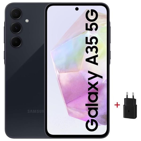 سامسونج كلاكسي A35 5G - دبل سيم - 256/8 كيكابايت + شاحن