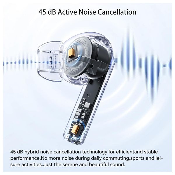  سماعة بلوتوث داخل الاذن هونر - Earbuds X7i - ابيض 