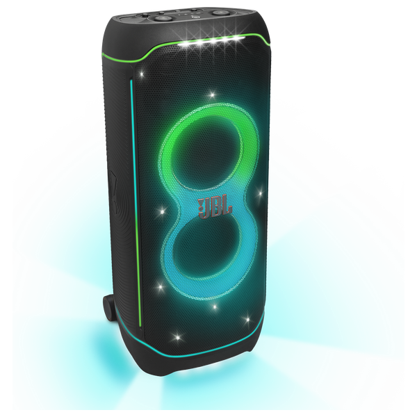  سبيكر جي بي إل بارتي بوكس ألتيميت - نظام صوتي احترافي مع إضاءة تفاعلية - اسود 