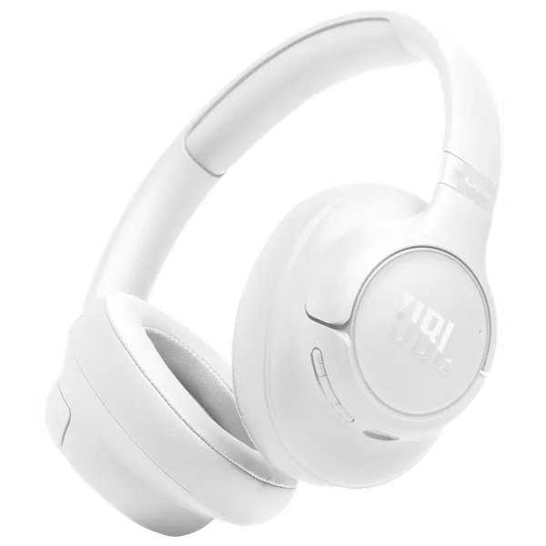  سماعة بلوتوث حول الاذن جي بي ال - Tune 730BT - بطارية تعمل لمدة 76 ساعة - ابيض 