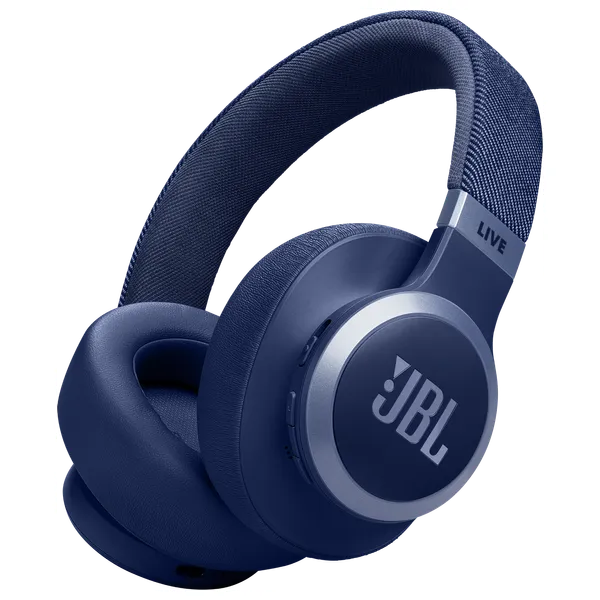  سماعة بلوتوث حول الاذن جي بي ال - Live 770NC - بطارية تعمل لمدة 65 ساعة - ازرق 