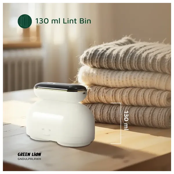  Green Lion DualPro Digital Fabric Remover - 1800mAh - White 
