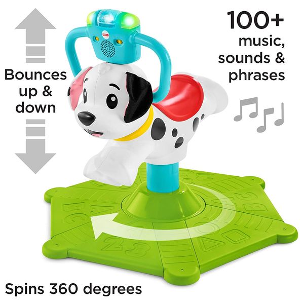  Fisher Price Bounce & Spin Puppy 