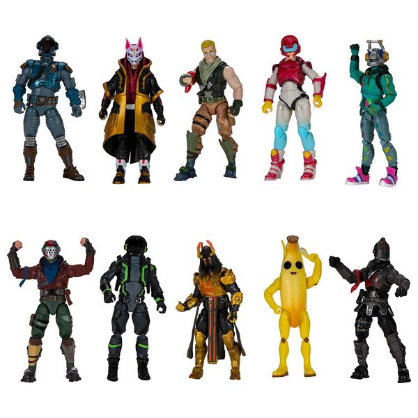  Jazwares Fortnite The Chapter 1 Collection Set - 11pieces 