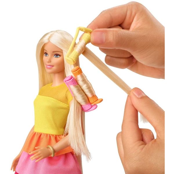  Barbie Ultimate Curls Doll and Playset 