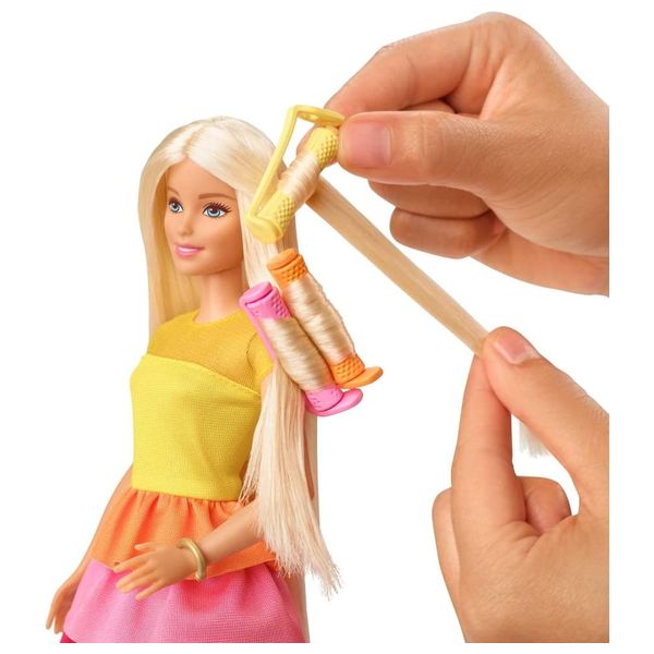  Barbie Ultimate Curls Doll and Playset 