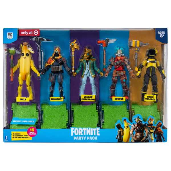  Jazwares Fortnite Party Pack Collector's Set 