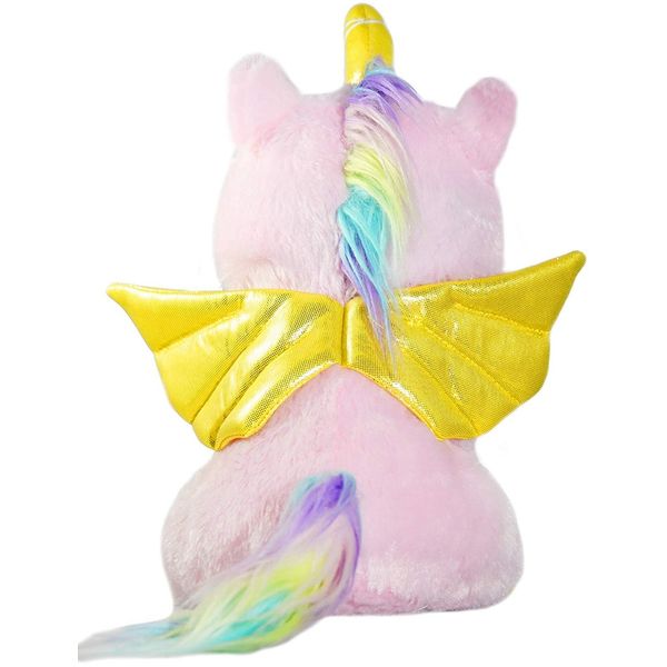 WMC Toys Unicorn Soft Toy - Pink 
