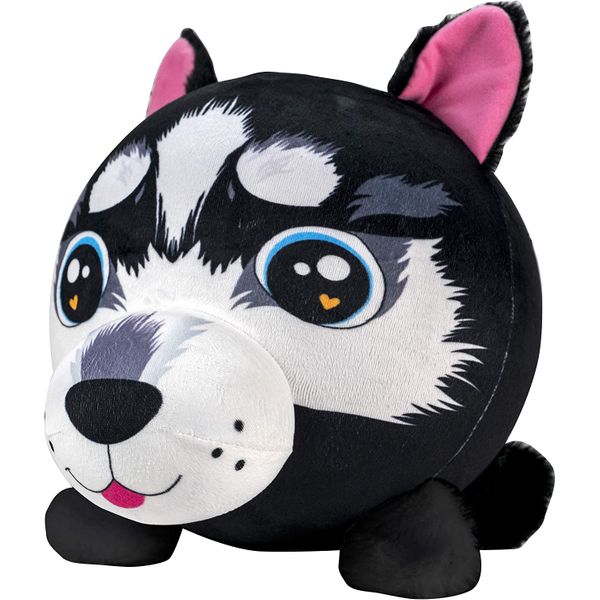  Wubble Roxy The Husky Soft Toy - Black 