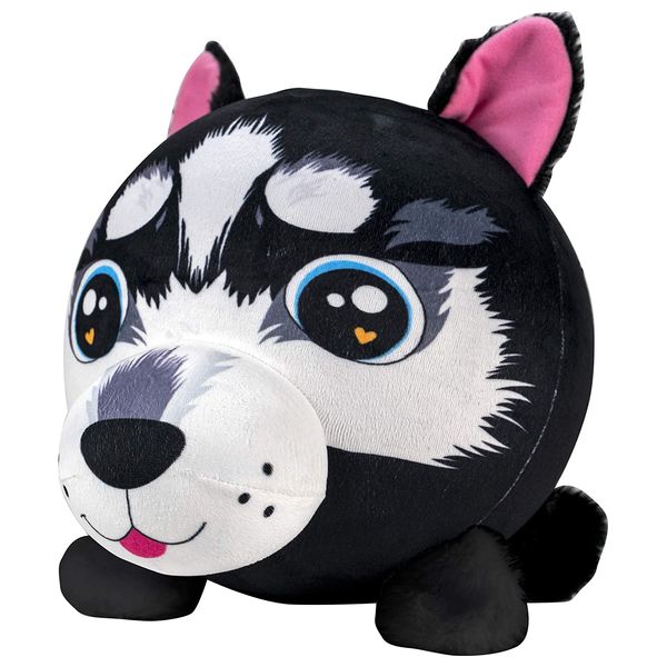  Wubble Roxy The Husky Soft Toy - Black 