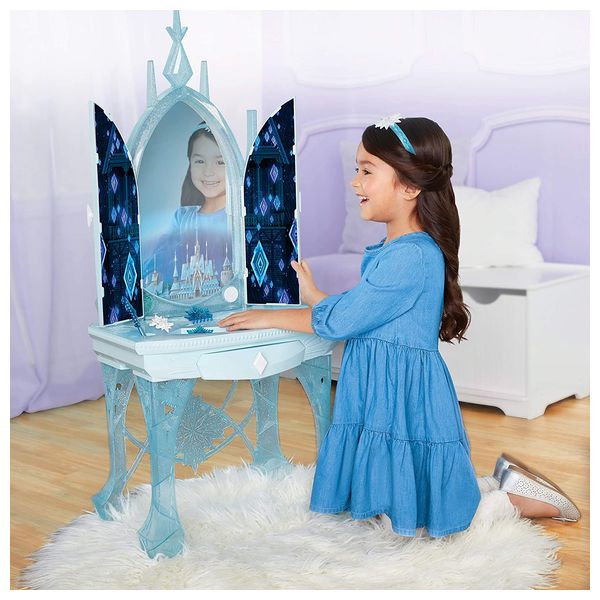  Jakks Pacific Disney Frozen 2 Elsa's Feature Vanity - Light Blue 