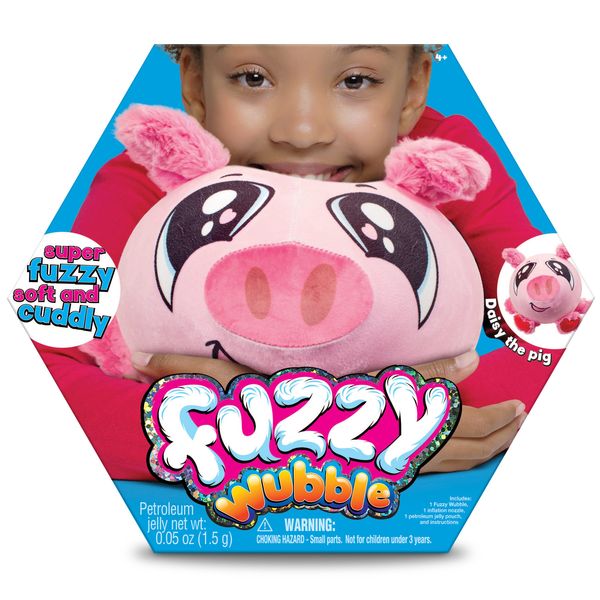  Wubble Pig Soft Toy - Pink 