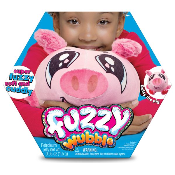  Wubble Pig Soft Toy - Pink 