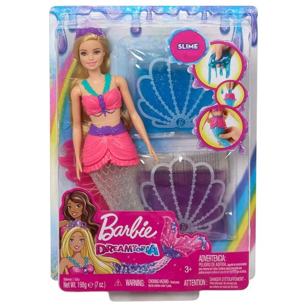  Barbie Dreamtopia Slime Mermaid Doll 