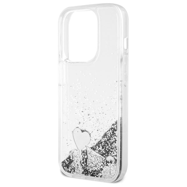 حافظة موبايل جيس لجهاز ايفون 15 برو ماكس  - GUHCP15XGLHFLSI - سلفر