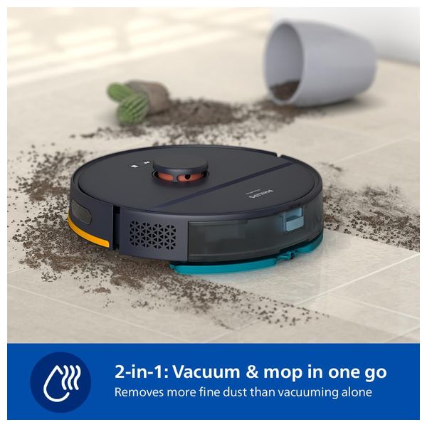 Philips XU2000/15 - Robot Vacuum Cleaner - 380 ml - 6000 Pa - Blue