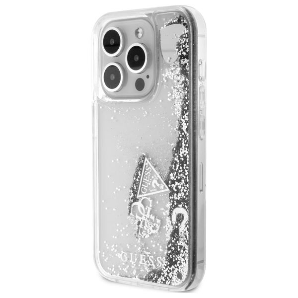 حافظة موبايل جيس لجهاز ايفون 15 برو ماكس  - GUHCP15XGLHFLSI - سلفر