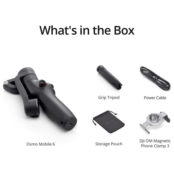 DJI - Osmo Mobile 6 Selfie Stick With Tripod