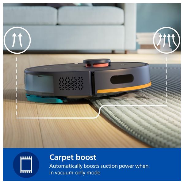 Philips XU2000/15 - Robot Vacuum Cleaner - 380 ml - 6000 Pa - Blue