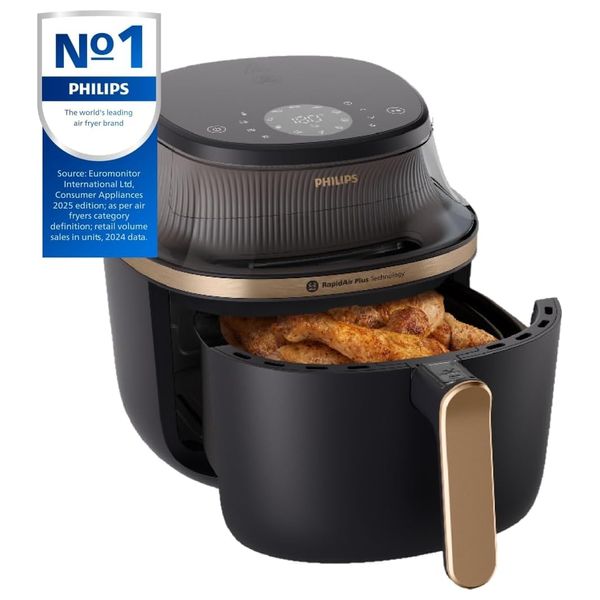 Philips NA332/09 - Air Fryer 3000 Series - 6.2L - 16 Cooking Functions - Black