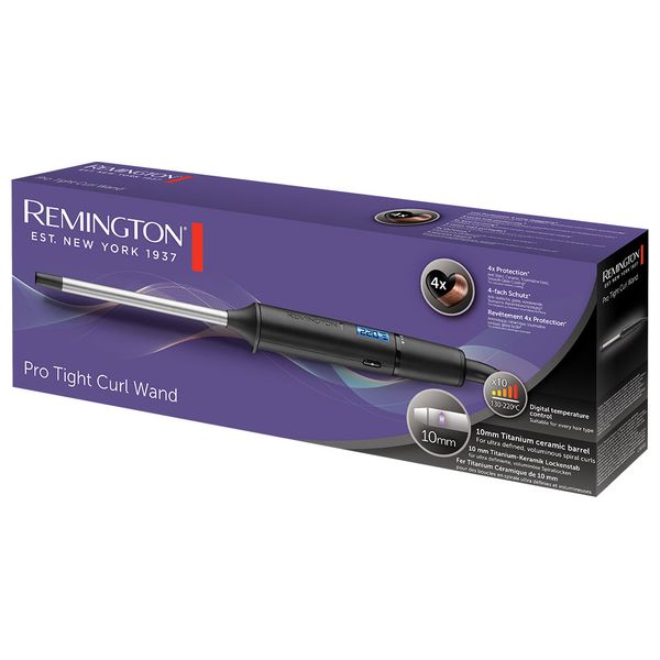 Remington Pro Tight Curl Hair Curler CI6X10 - Black